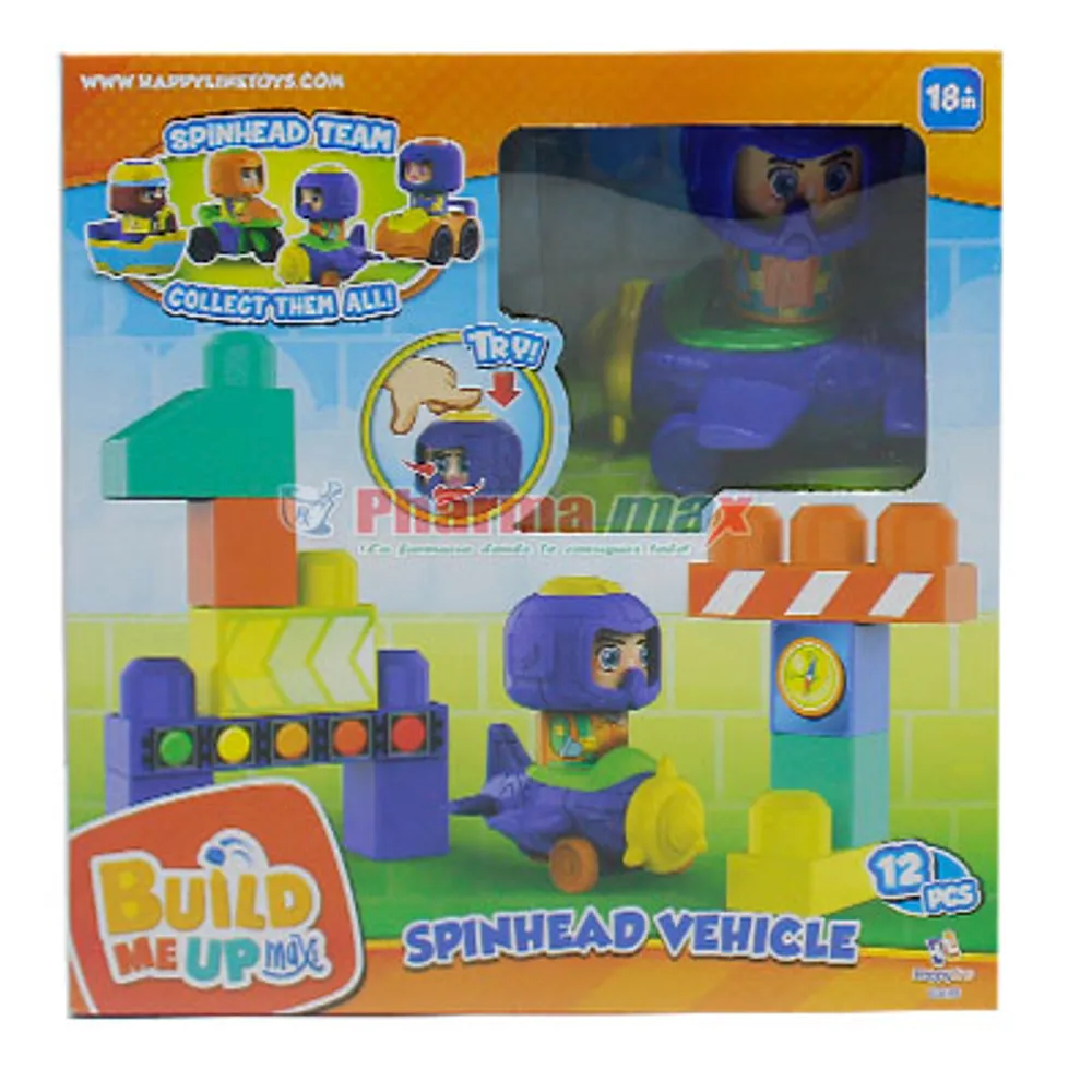 Build Me Up Spinhead 12pcs