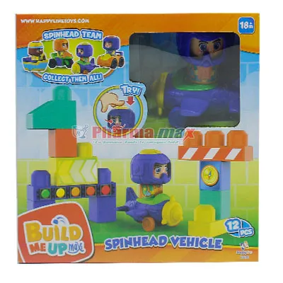 Build Me Up Spinhead 12pcs