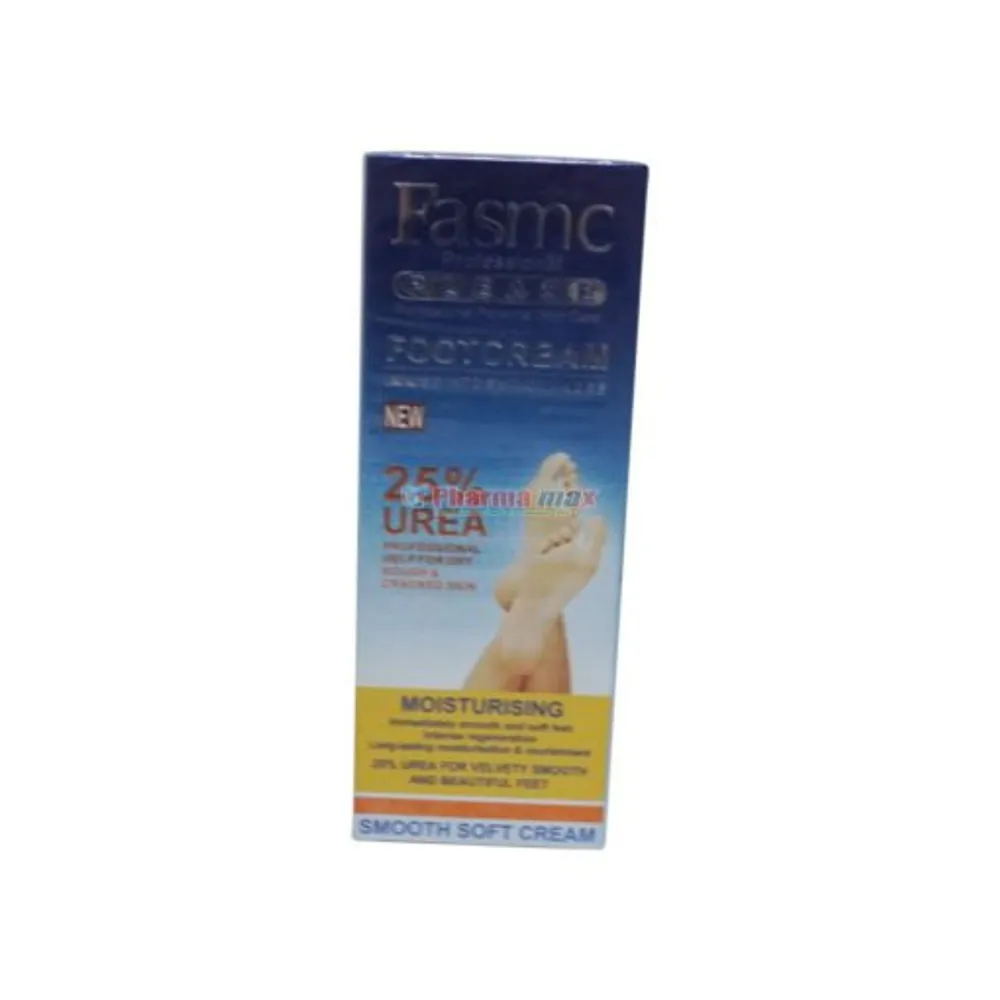 Fasmic Footcream Moisturising 25% Urea 3.5oz