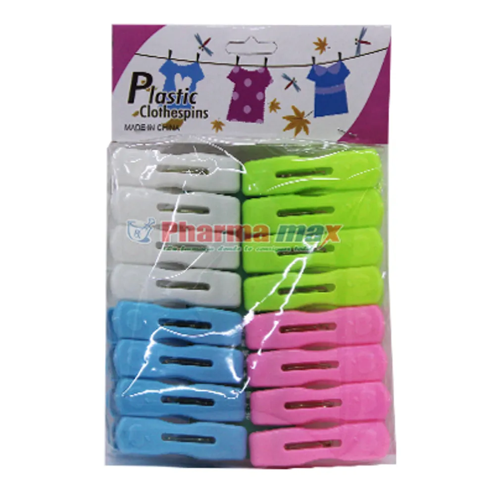 Plastic Clothespins 16ct