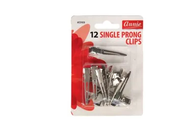 Annie Single Prong Clips 12pcs