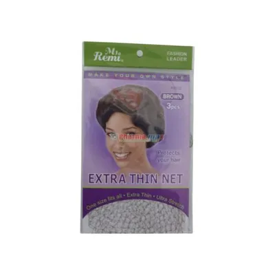 Ms. Remi Extra Thin Net Brown 3pcs