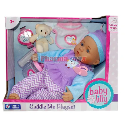 Baby Lilly Cuddle Me Playset