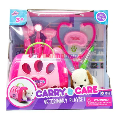 Lollipop Carry & Care Veterinary Playset