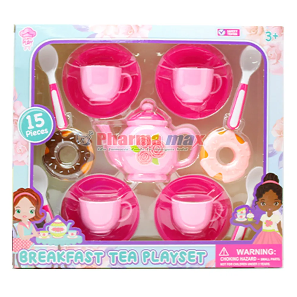 Breakfast Tea Time Playset 15pcs