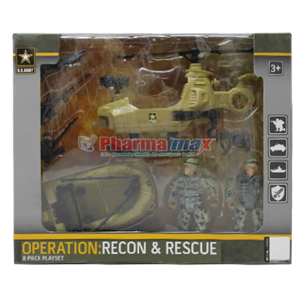 US Army Commando Rescue Force 8pcs