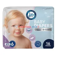 Ditto Diapers #6 16pk