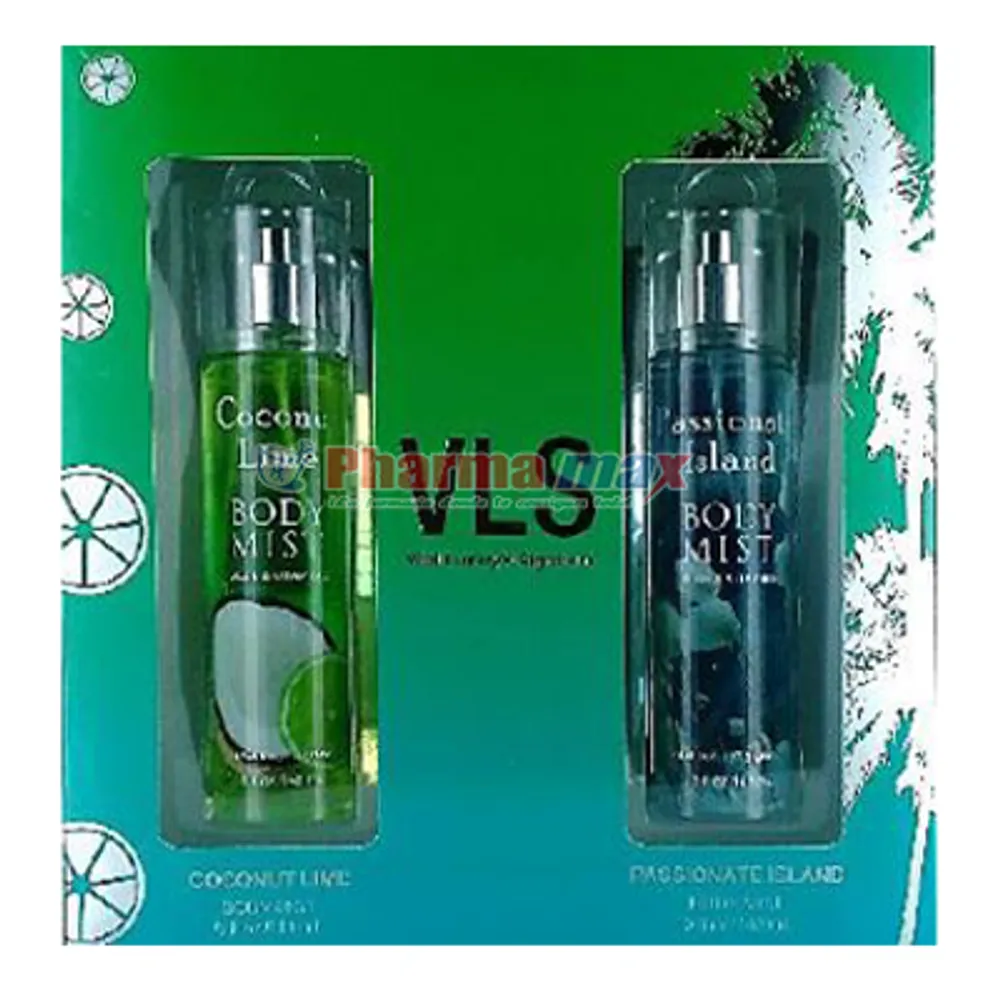 Vital Body Mist Duo Coconut Lime 2pc