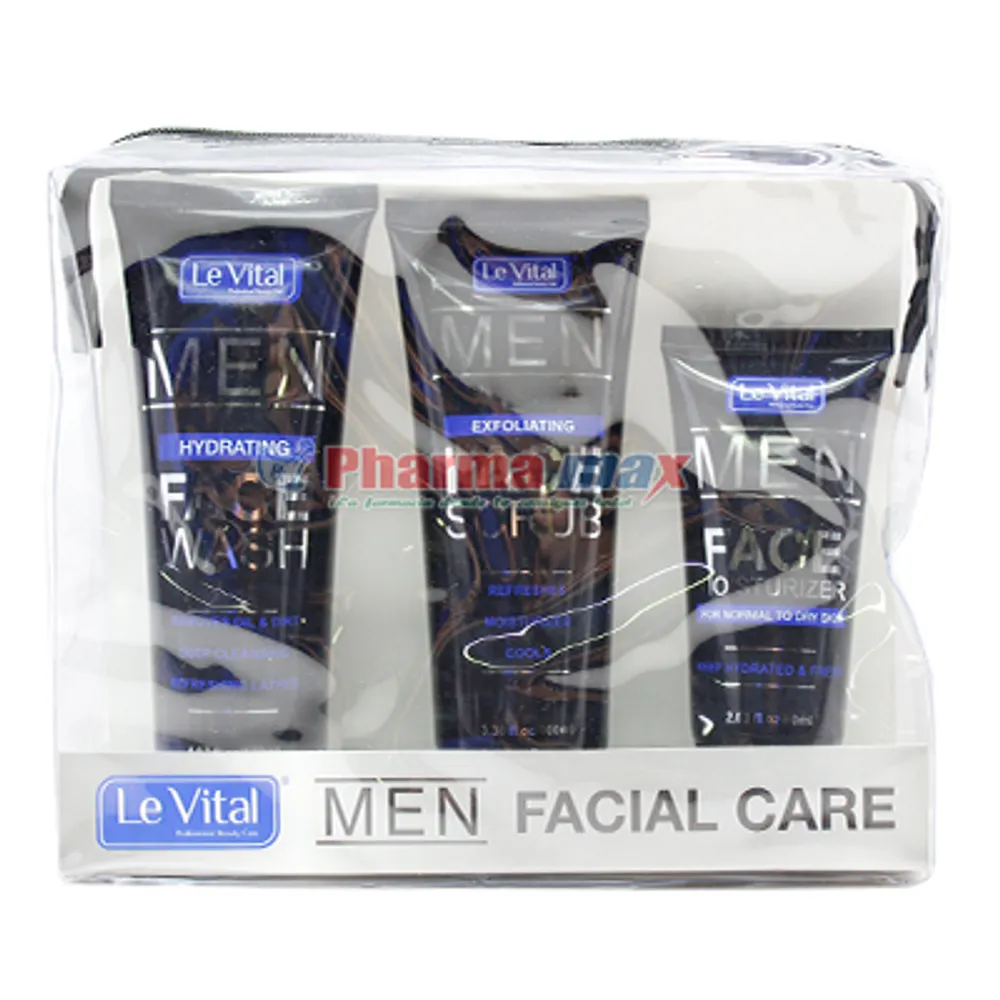 Le Vital Men Facial Care Set 3pcs