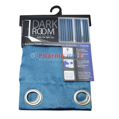 Dark Room Blackout Panel Annab Teal