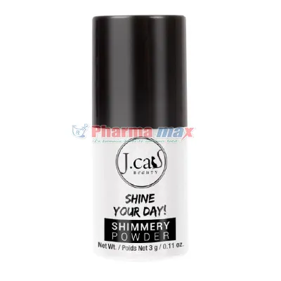 Jcat Shimmery Powder Floral White