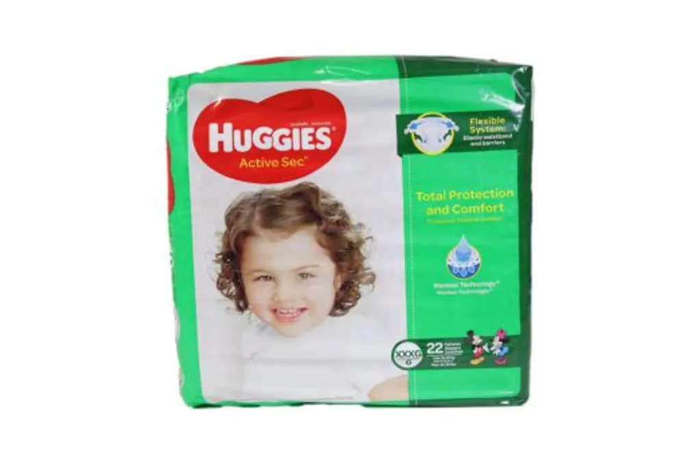 Huggies Active Sec XXL/6 22ct