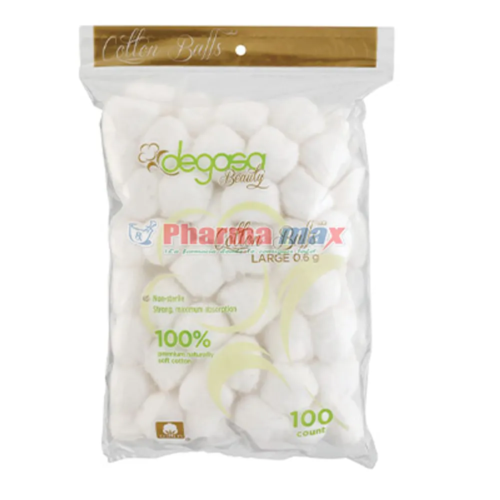 Degasa Cotton Balls Large 100ct