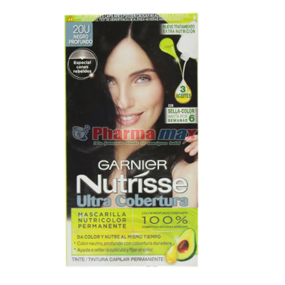 Garnier Nutrisse Color Negro Profundo-20U