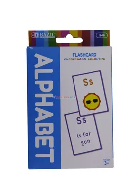 Bazic Alphabet Flashcards 36 pack