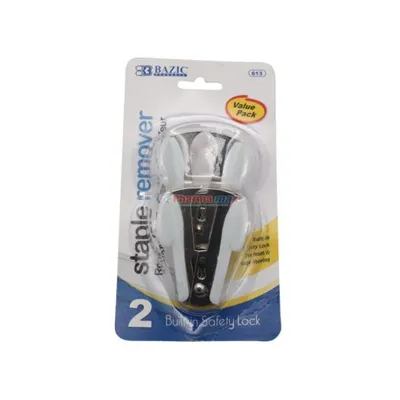 Bazic Staple Remover 2 pack