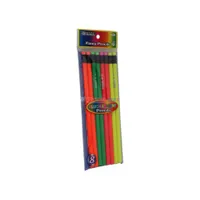 BAZIC PENCILS #2 FLUORESC 8pk