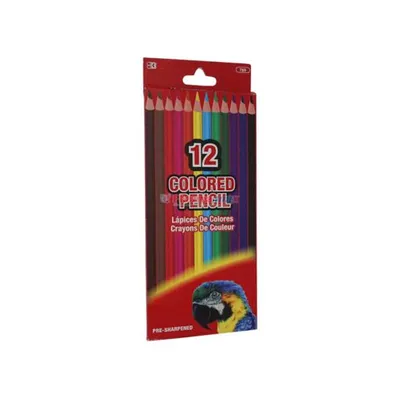 BAZIC COLORED PENCIL 12ct