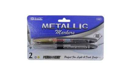 BAZIC METALIC MARKER 2ct