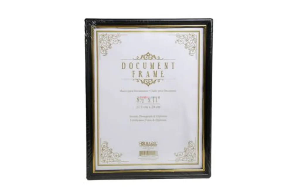 BAZIC DOCUMENT FRAM 8 1/2″x11″