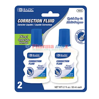 Bazic Correction Fluid Foam 2ct