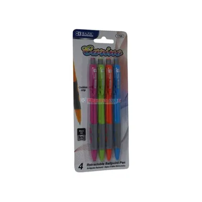 BAZIC CARINO RETRACT PEN 4pk