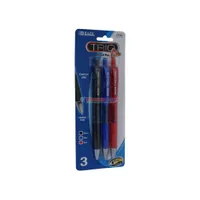 BAZIC TRIO OIL GEL PEN ASST3ct