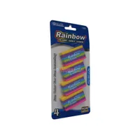 BAZIC RAINBOW ERASER 4pk