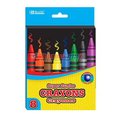 BAZIC SUPER JUMBO CRAYONS