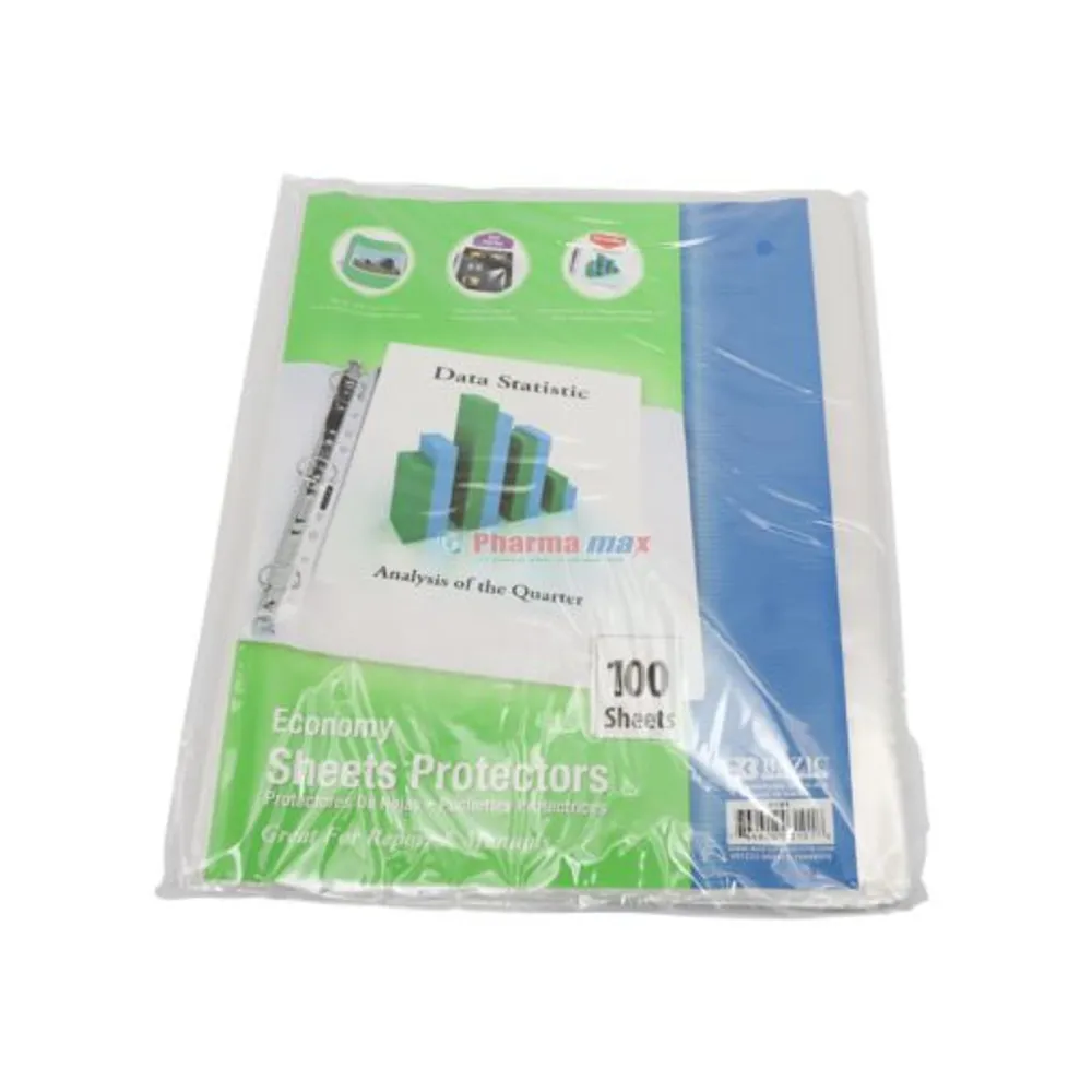 BAZIC SHEET PROTECTORS 100ct