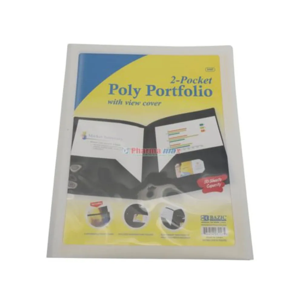 BAZIC POLY PORTFOLIO 2 POCKET