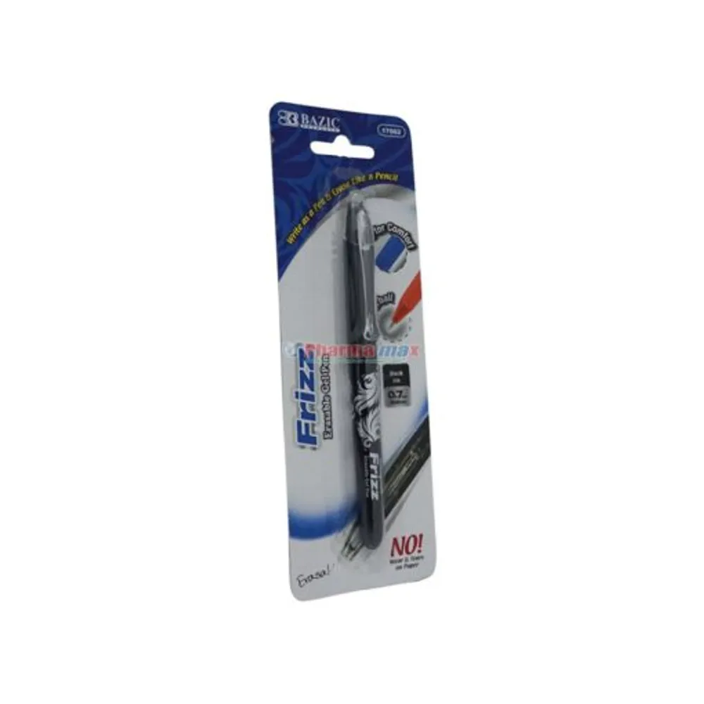 BAZIC FRIZZ ERASE GEL PEN BLCK