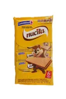 Colombina Nucita Waffer 6pk