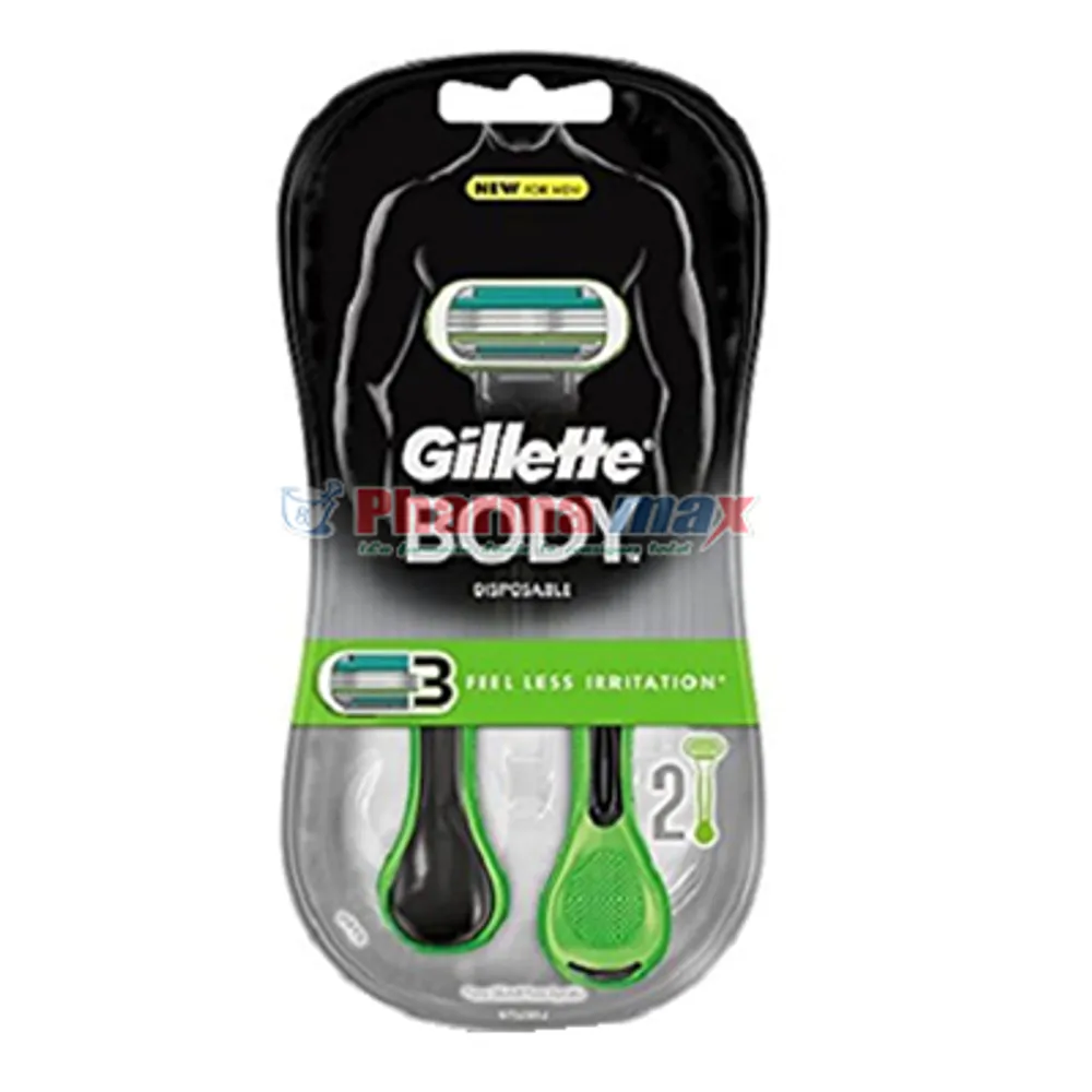 Gillette Body Diposable Razor 2ct