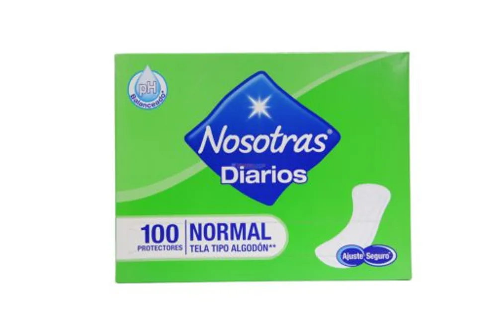 Nosotras Diarios Daily Liners Normal 100pack