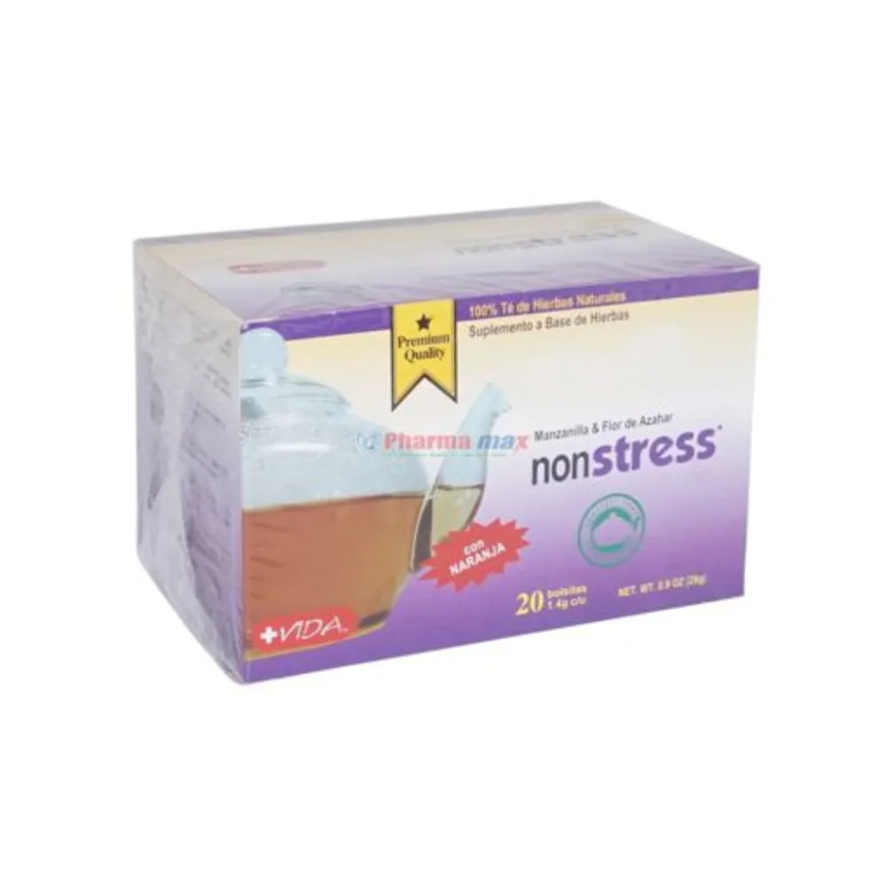 Vida Nonstress Tea 20 Bags 0.9oz