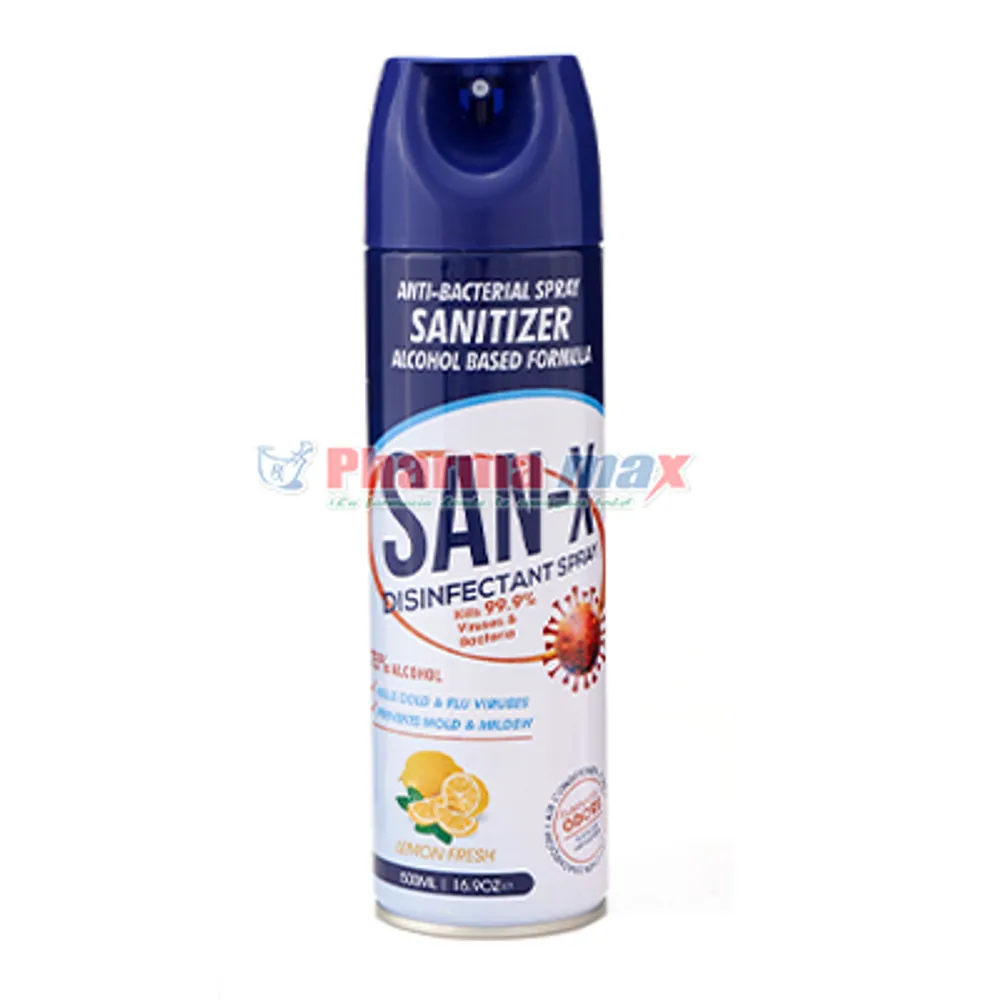 San-X Disinfectant Spray Lemon 16.9oz