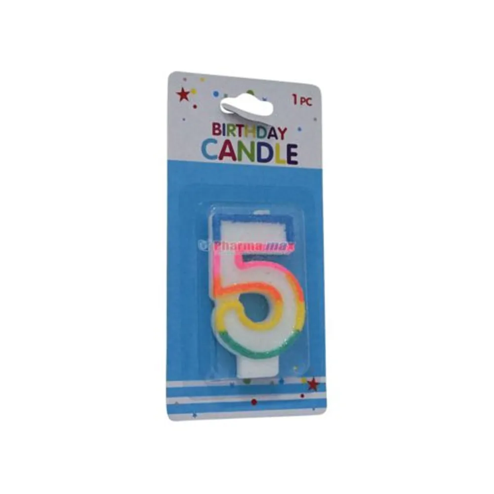 Birthday Candle #5 1pc