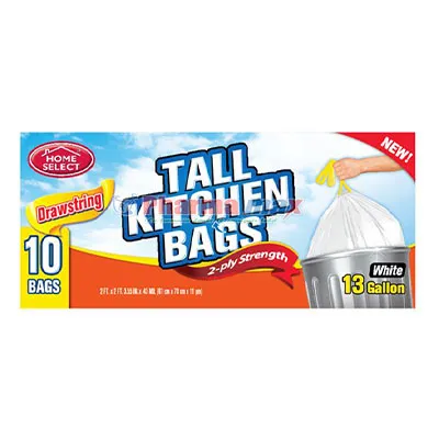 Home Select Tall Kitchen Bags 10-13gal