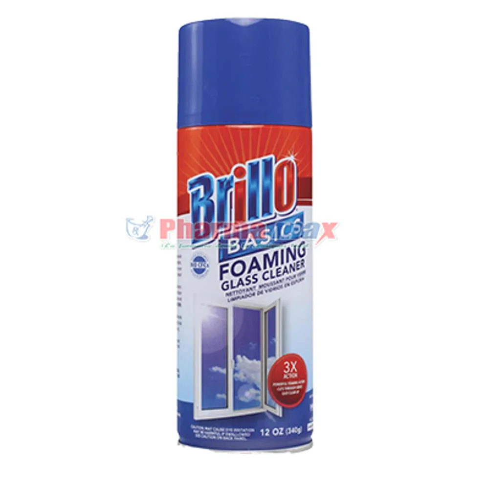 Brillo Glass Cleaner Foam 12oz