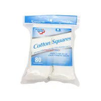 Health Smart Cotton Squares 80ct