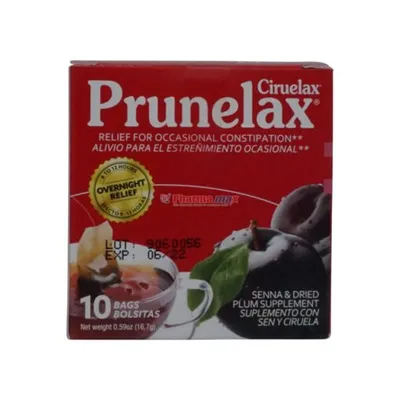 Prunelax Ciruelax 10 Bags