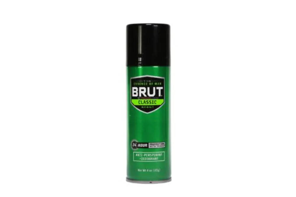 Brut Deodorant Spray Original Scent 4oz