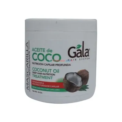 Gala Coconut Oil Deep Hair Nutrition Treatment 16oz