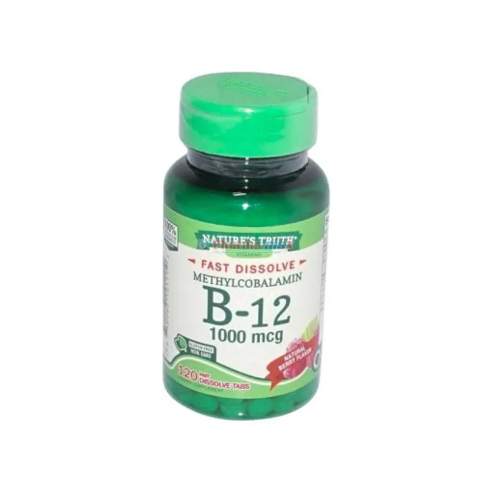 Natures Truth B-12 1,000mcg 120 Dissolve Tablets