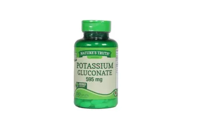 Natures Truth Potassium Gluconate 595mg 100 Caplets