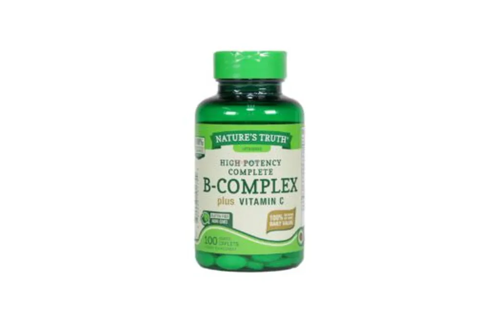 Natures Truth B-Complex + Vitamin C 100 Caplets