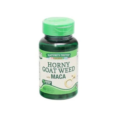 Natures Truth Horny Goat Weed with Maca 60 Capsules