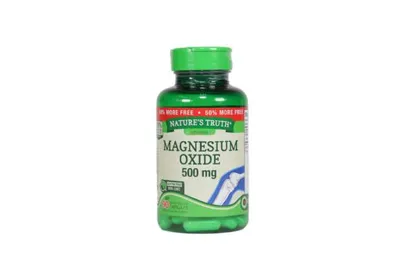 Natures Truth Magnesium Oxide 500mg 90 Capsules