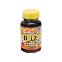 Sundance Vitamin B-12 2,500mcg + Folic Acid 60 Dissolve Tablets